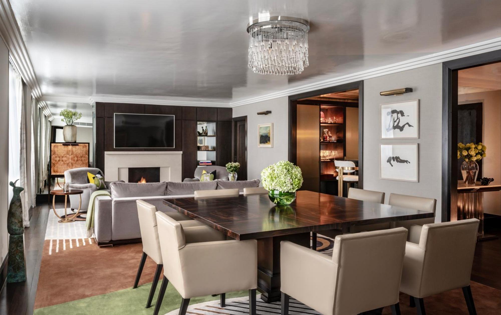 דבלין The Westbury Hotel מראה חיצוני תמונה The interior of a suite at the Four Seasons Hotel